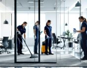 découvrez comment les entreprises de nettoyage de locaux professionnels assurent un service de qualité pour maintenir la propreté et l'hygiène de vos espaces de travail.