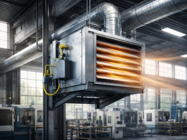 Aérotherme gaz pour l&rsquo;industrie : une solution économique et efficace
