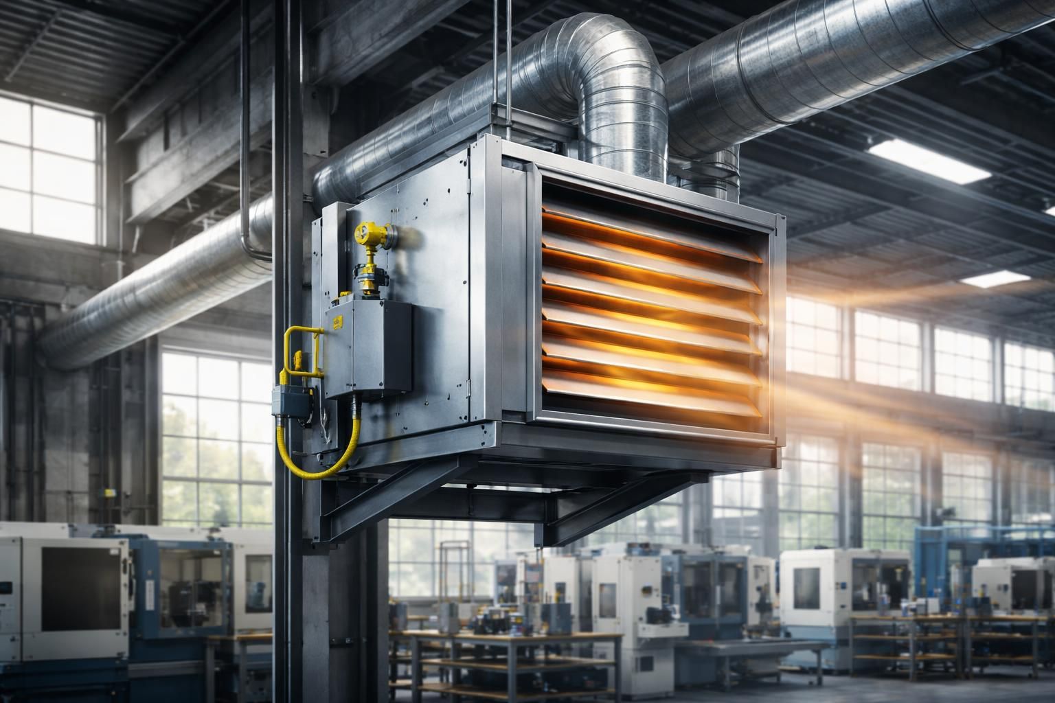 découvrez l'aérotherme gaz industriel, une solution économique et efficace pour chauffer vos espaces de travail tout en optimisant vos coûts énergétiques.