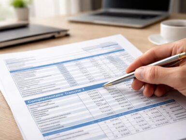 Explication de la complémentaire tranche 1 sur une fiche de paie