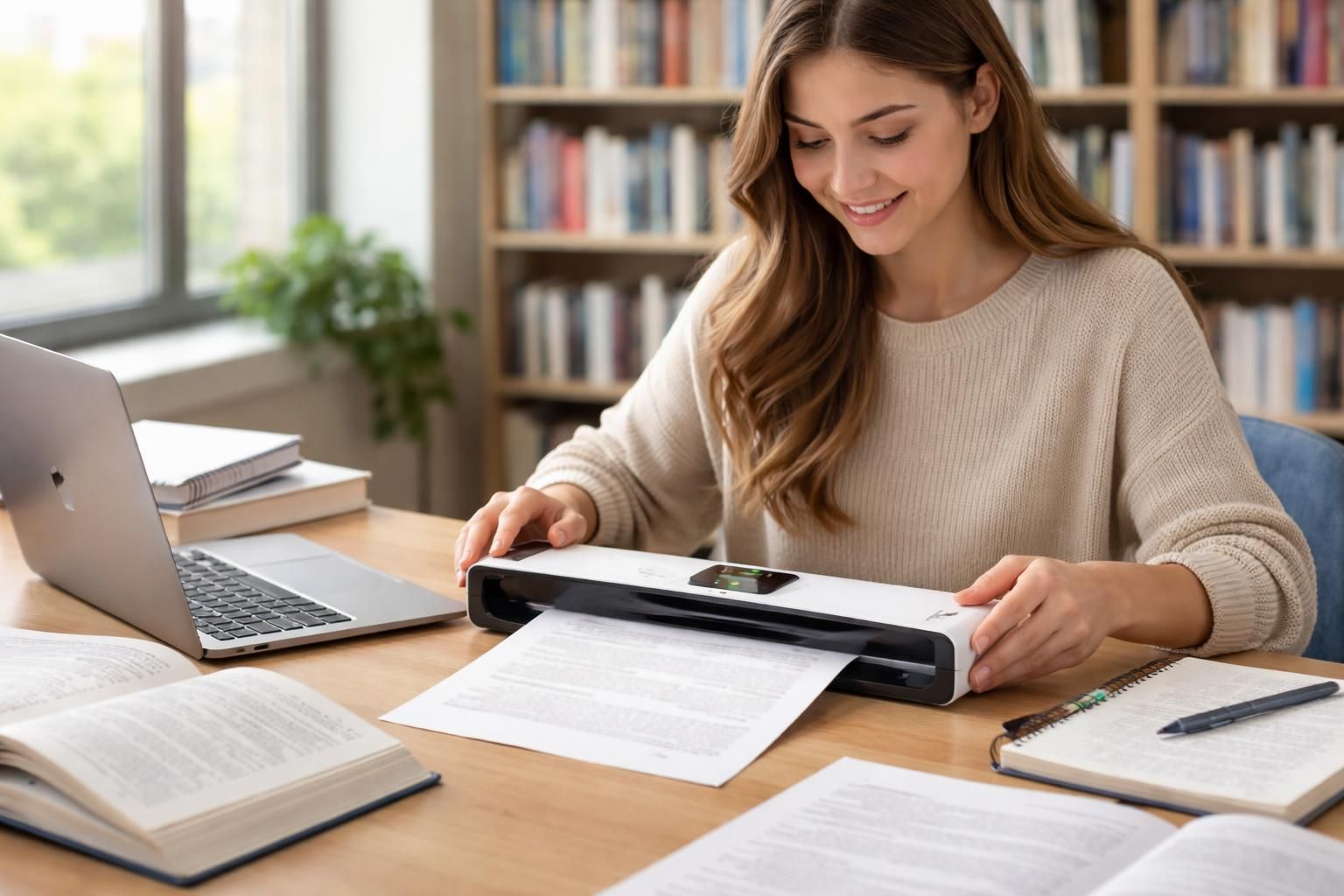 découvrez le scanner portable recto verso, un outil pratique et efficace pour les étudiants et les chercheurs, facilitant la numérisation rapide et la gestion des documents.