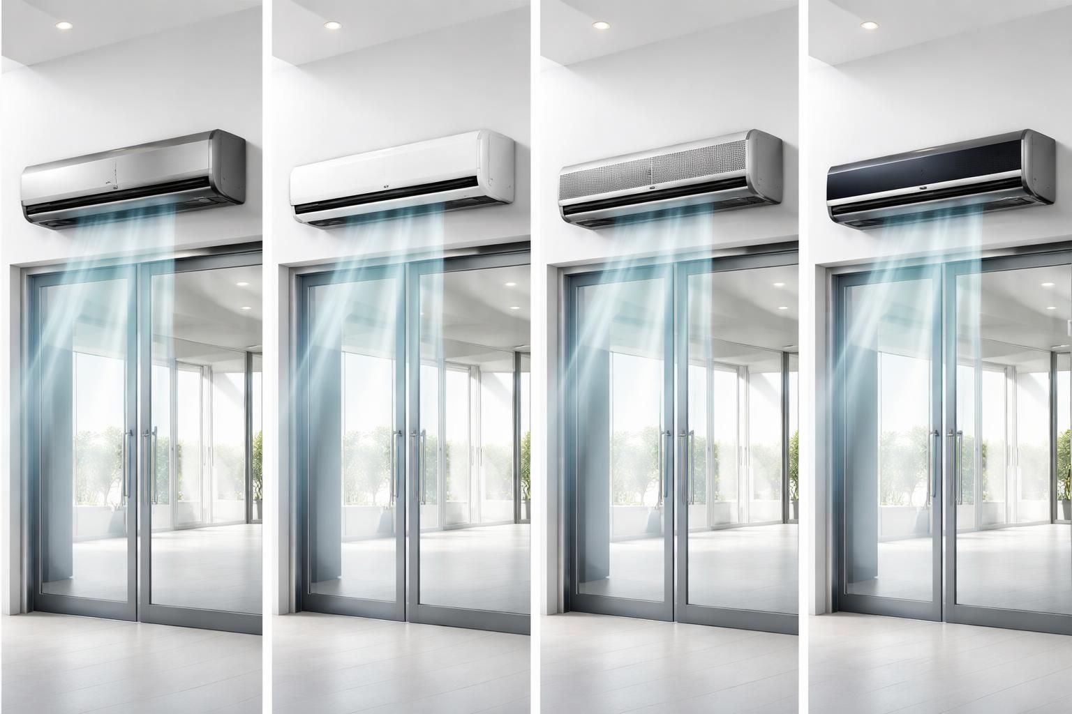 découvrez notre comparatif des meilleurs modèles de rideaux d'air chaud silencieux pour faire un choix éclairé et adapté à vos besoins.