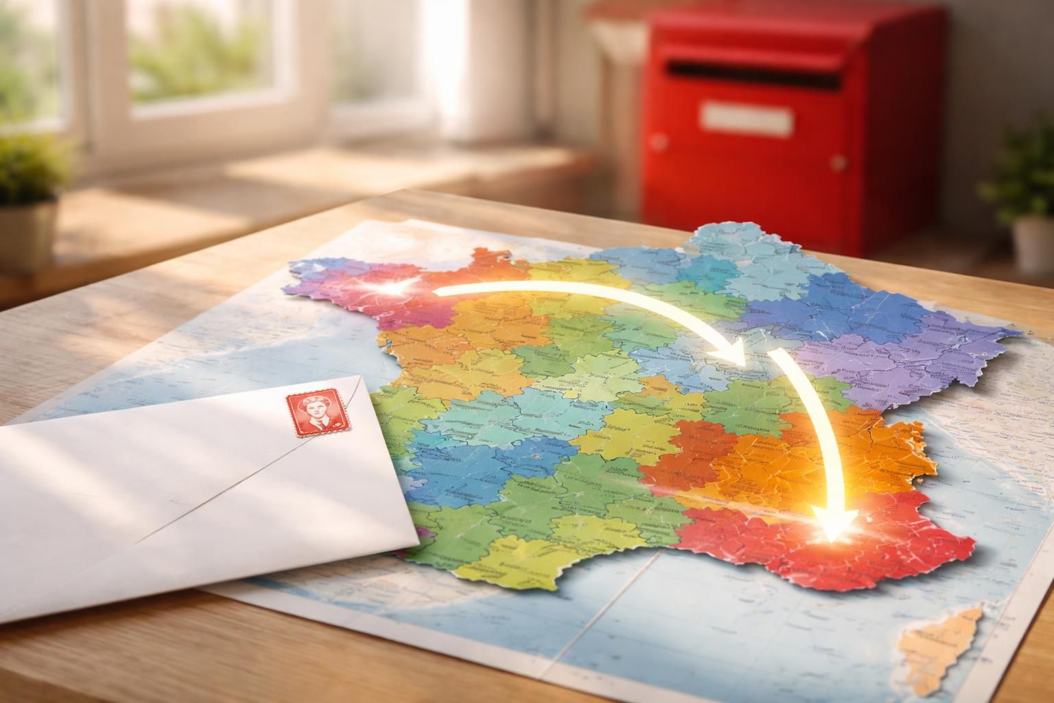 découvrez les délais d'acheminement d'une lettre entre départements en france, pour mieux planifier vos envois postaux et garantir leur réception rapide.