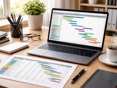 Diagramme de Gantt : mode d’emploi détaillé avec modèle Excel offert