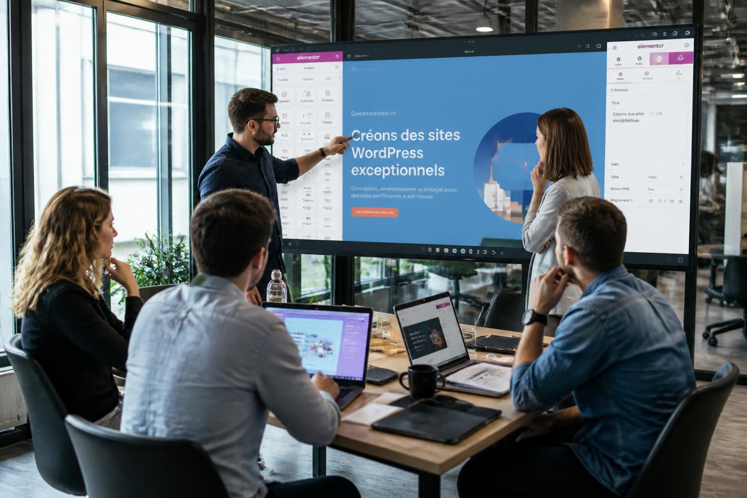 découvrez les avantages de wordpress avec elementor pro versus un développement personnalisé pour choisir la meilleure solution adaptée à vos besoins web.