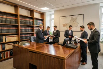 Vue d'ensemble d'un cabinet d'avocats spécialisé en droit du travail dans le Nord de la France